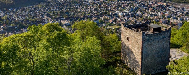 Ruine über Muttenz